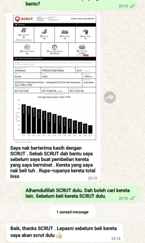 semak status kereta 1